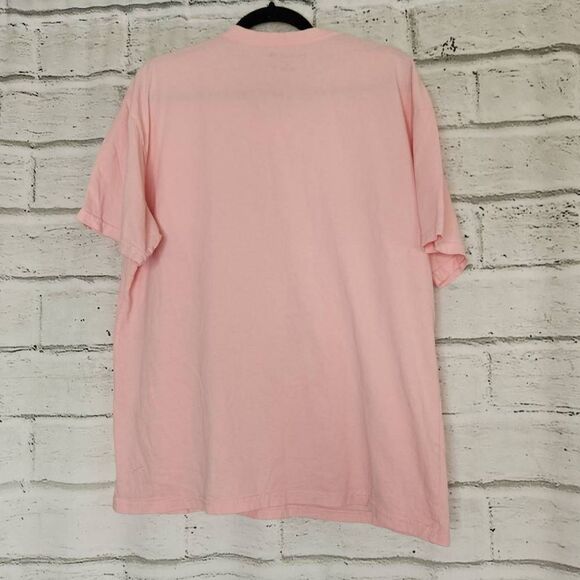 Pacsun PS Basics Cotton Short Sleeve Classic Plain T Shirt Pink Size Medium - Picture 9 of 12